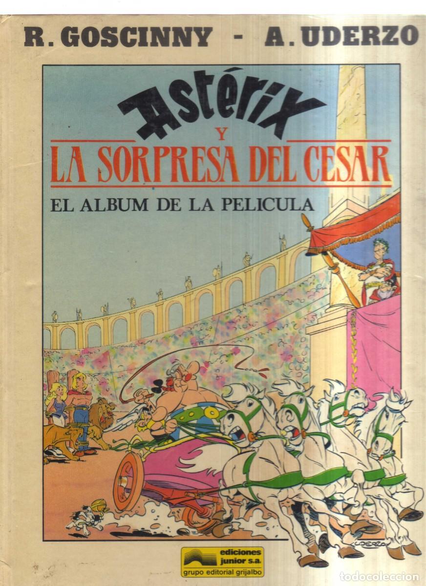 Tebeos: ASTERIX LA SORPRESA DEL CESAR EL ALBUM DE LA PELICULA - Foto 1