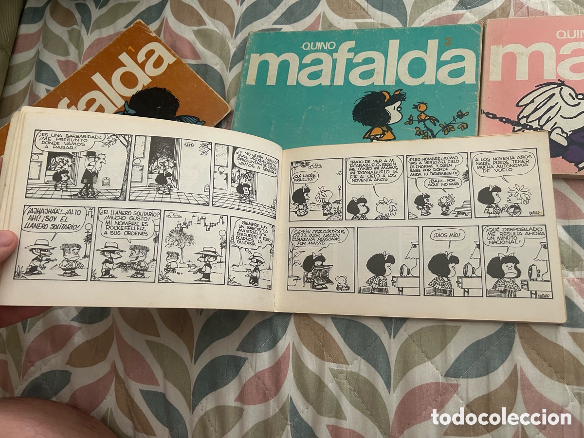 Tebeos: Colecci&oacute;n Mafalda (8 tomos) &ndash; Ediciones originales - Foto 6