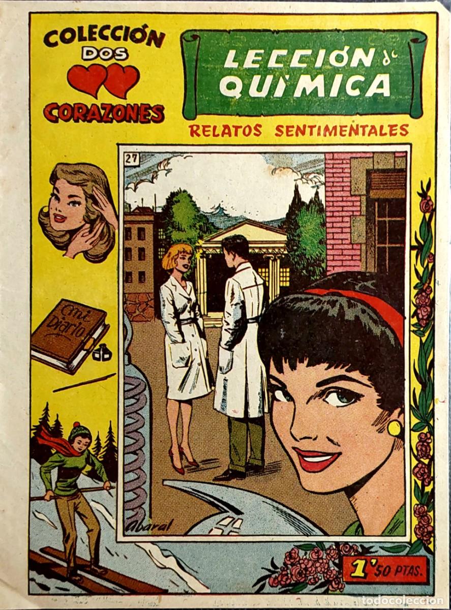Tebeos: LOTE DE 2 COMICS ( COLECCION 2 CORAZONES ) de ENDEMI 1958 - Foto 1