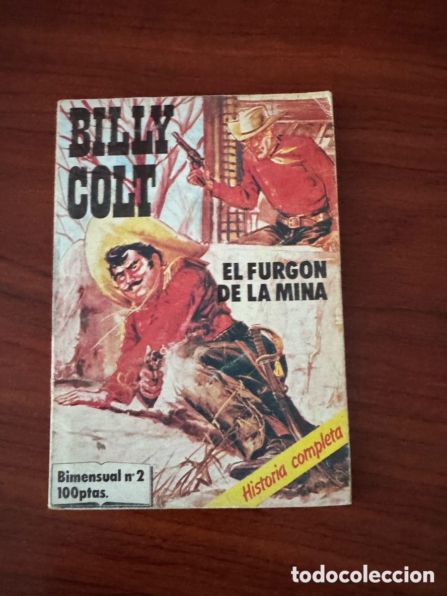 Tebeos: Novela tebeo c&oacute;mic billy colt el furgon de la mina - Foto 1