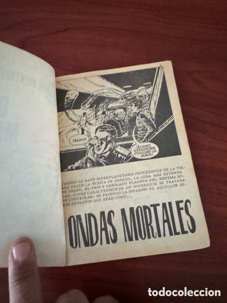 Tebeos: Novela tebeo c&oacute;mic aventuras del espacio ondas mortales mini infinitum - Foto 3