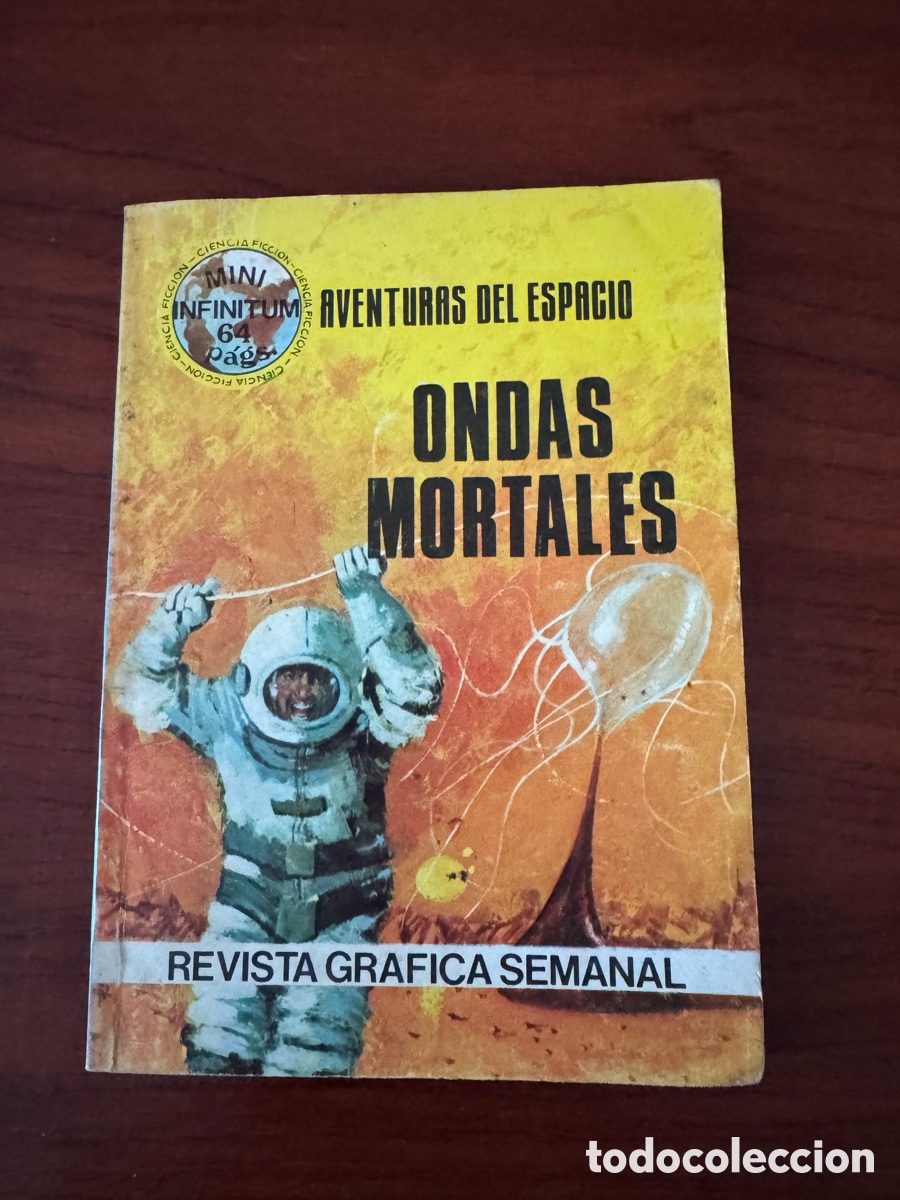 Tebeos: Novela tebeo c&oacute;mic aventuras del espacio ondas mortales mini infinitum - Foto 1