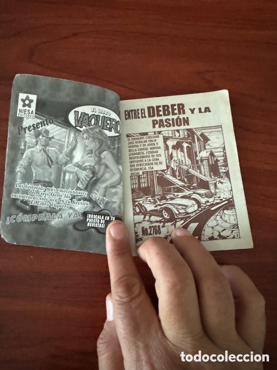 Tebeos: Novela tebeo c&oacute;mic entre el deber y la pasi&oacute;n 2768 M&eacute;xico - Foto 3