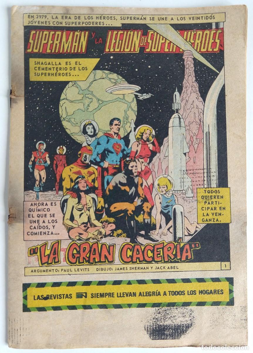 Tebeos: Superman y la legi&oacute;n de superh&eacute;roes &ndash; Revista EN - Foto 1