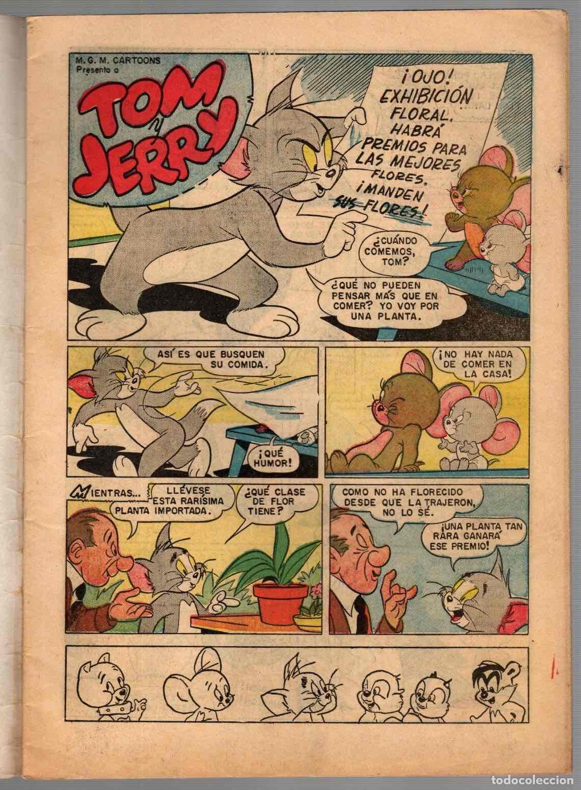 Tebeos: TOM Y JERRY N&ordm; 89, 15 DE JUNIO DE 1958. SEA. RARO - Foto 2