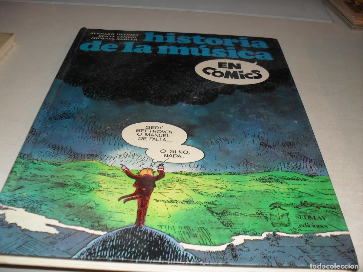 Tebeos: HISTORIA DE LA MUSICA EN COMICS,SEDMAY EDICIONES,A&Ntilde;O 1978 - Foto 1