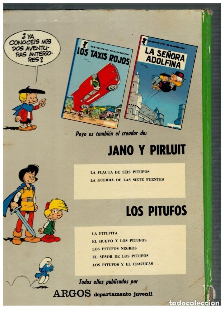 Tebeos: LOS DOCE TRABAJOS DE BENITO SANS&Oacute;N. C&Oacute;MICS ARGOS,1971. - Foto 2