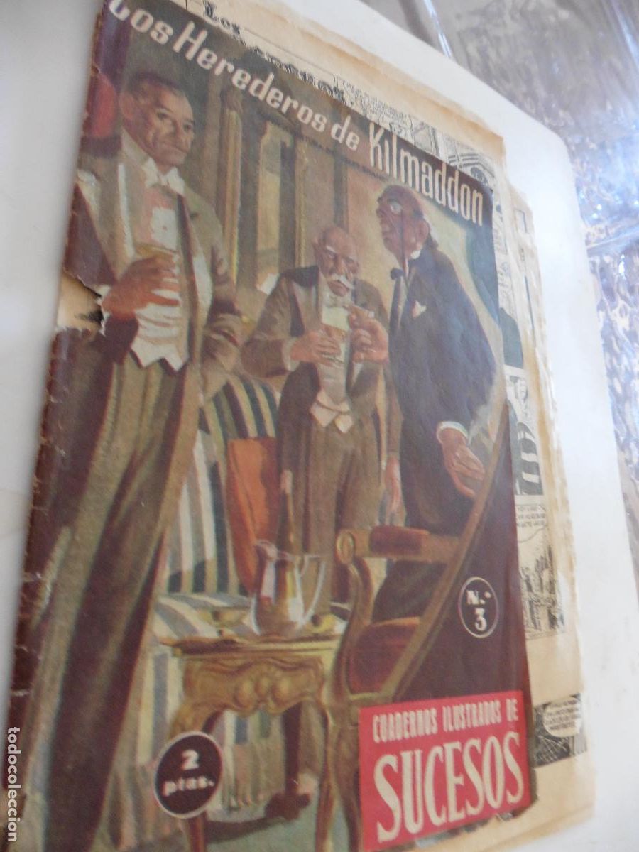 Tebeos: CUADERNOS ILUSTRADOS DE SUCESOS N-3 ORIGINAL - Foto 2