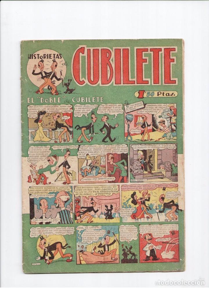 Tebeos: CUBILETE N&ordm; 12 -&Uacute;LTIMO- ED.GONG 1949 - Foto 1