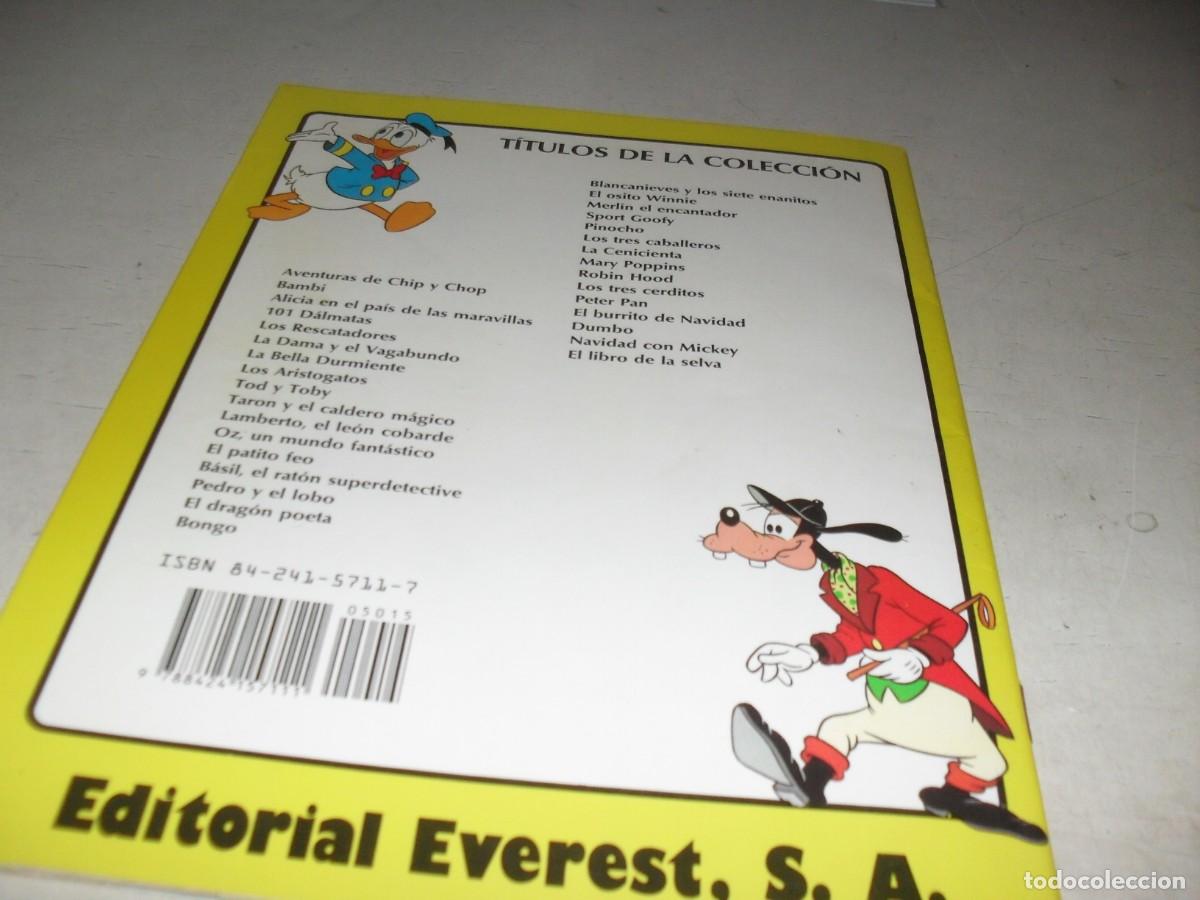 Tebeos: CUENTO WALT DISNEY:EL LIBRO DE LA SELVA,EDITA EVEREST,A&Ntilde;O 1987 - Foto 2