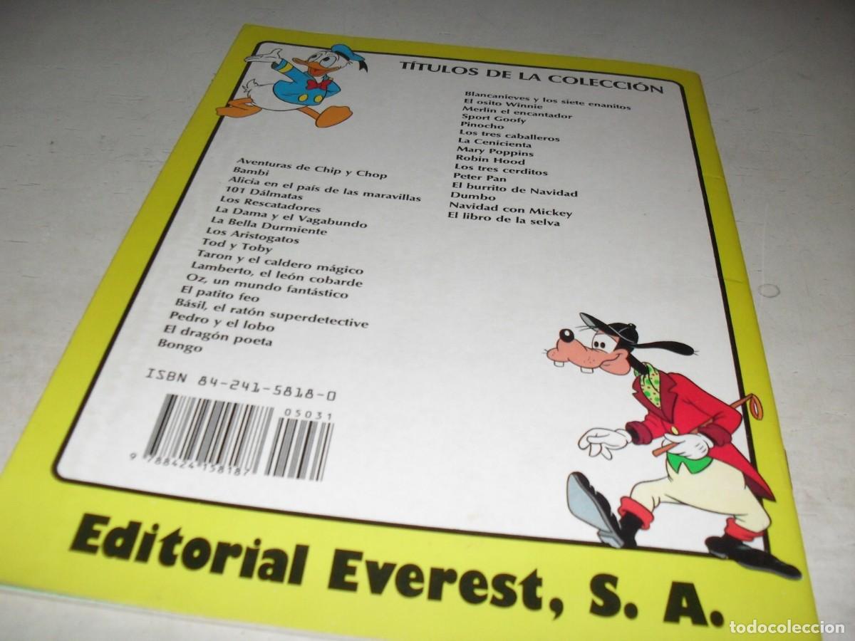 Tebeos: CUENTO WALT DISNEY:BONGO,EDITA EVEREST,A&Ntilde;O 1987 - Foto 2