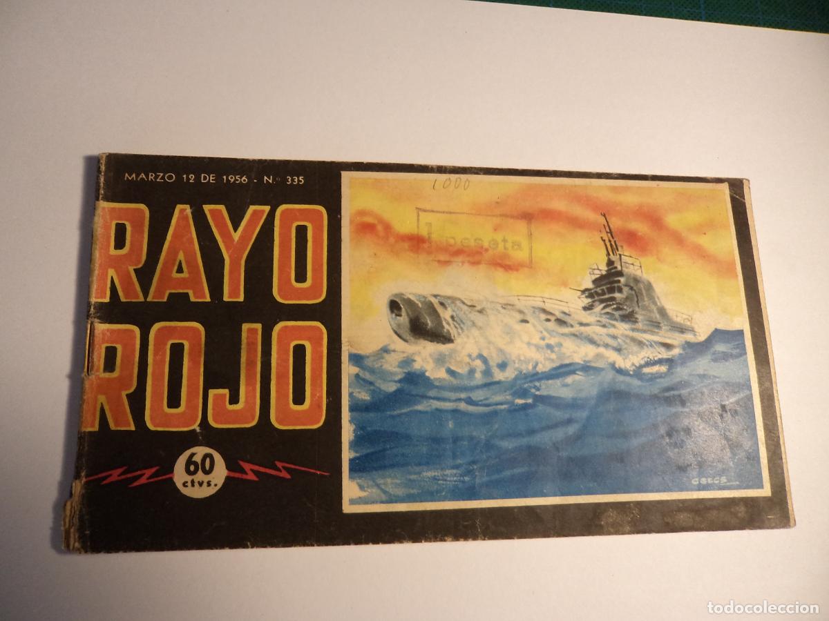 Tebeos: Rayo Rojo. N&ordm; 335. Editorial Abril. Argentina. - Foto 1