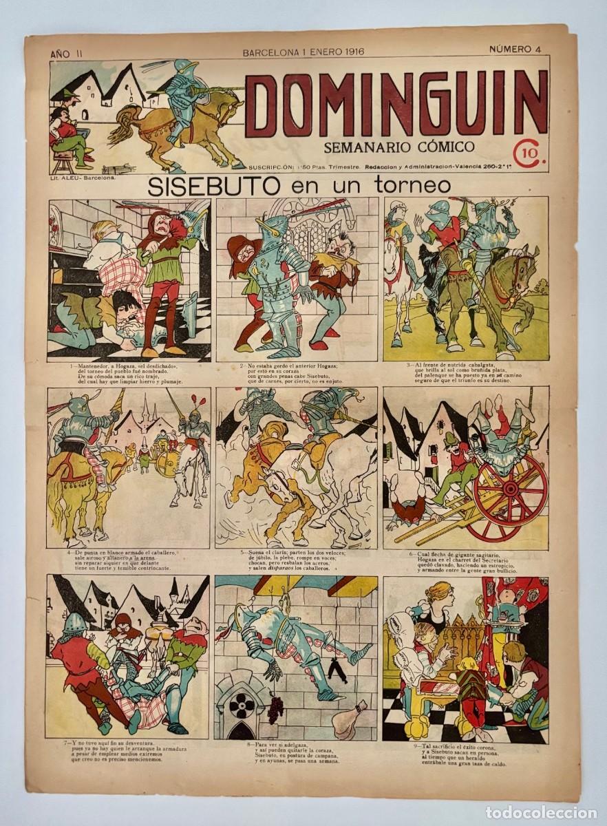Tebeos: DOMINGU&Iacute;N, N&Uacute;M. 4. J. ESPOY 1915 - Foto 1