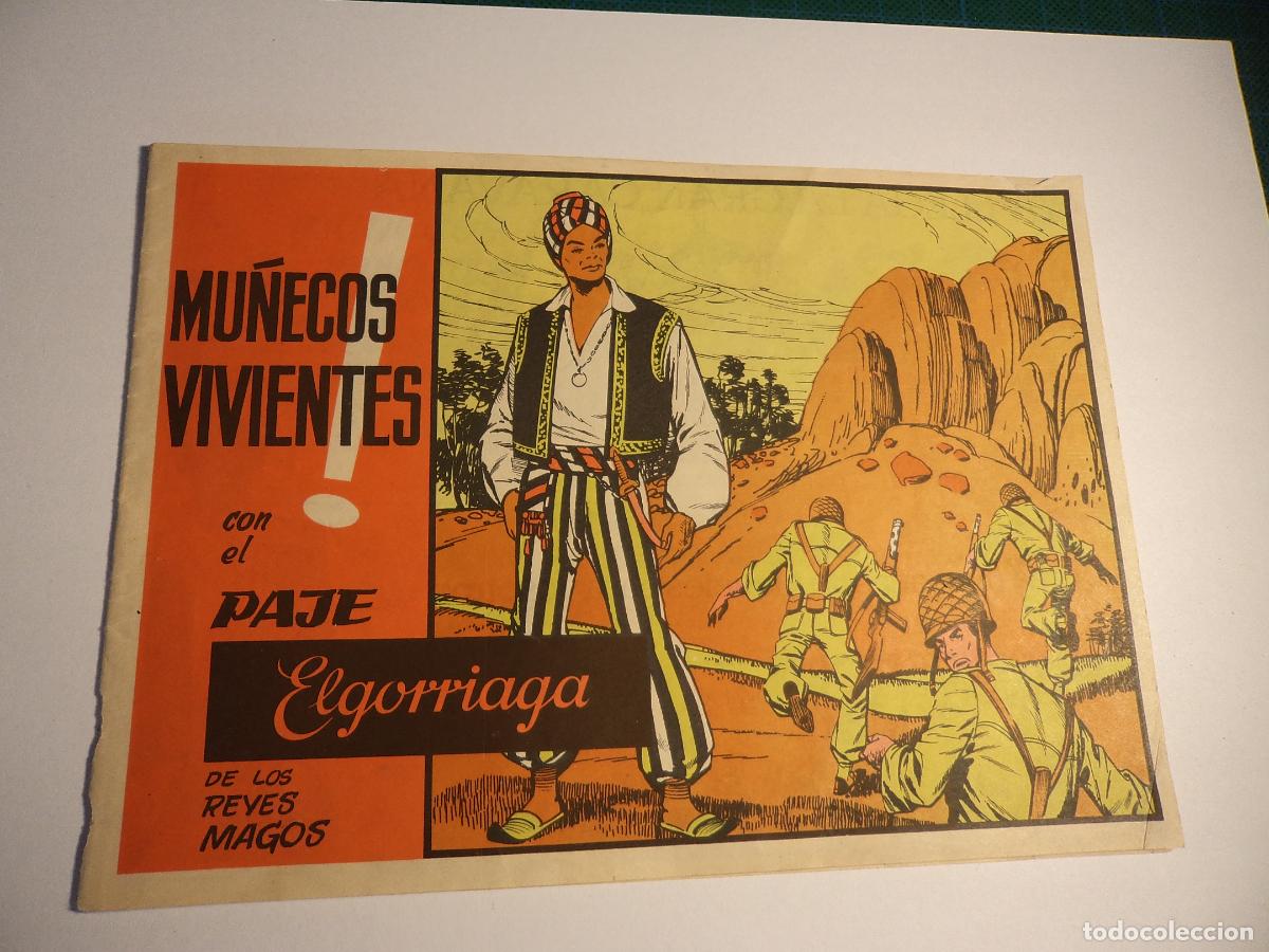 Tebeos: Aventuras del Paje Elgorriaga. Mu&ntilde;ecos vivientes. - Foto 1