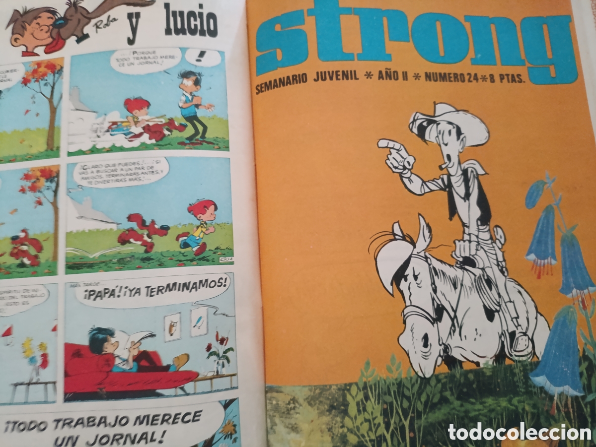 Tebeos: Tomo Colecci&oacute;n Strong N&uacute;m.del 12 al 24 - Foto 6