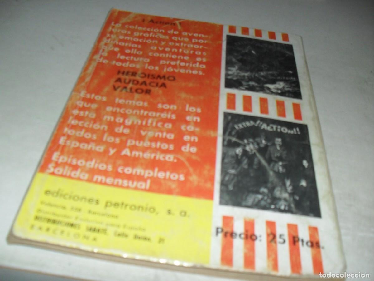 Tebeos: EXTRA ACTION N&ordm; 4,(DE 13),CON STEVE RO&Egrave;R.EDICIONES PETRONIO,1969 - Foto 2