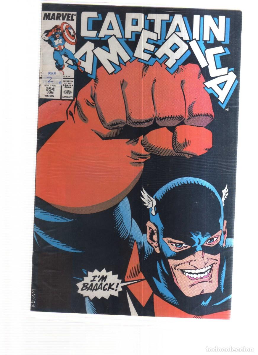 Tebeos: CAPTAIN AMERICA MARVEL I,M BAAACK - Foto 1