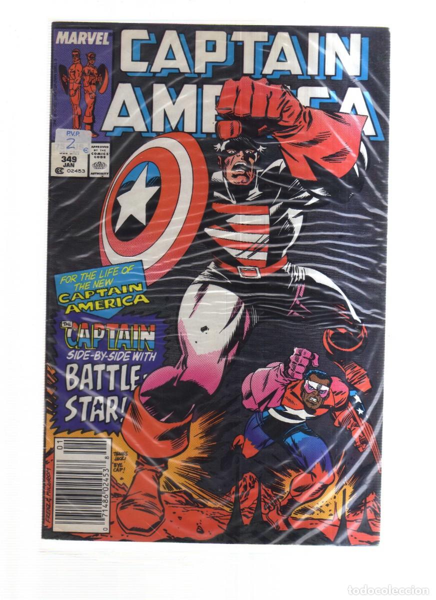 Tebeos: CAPTAIN AMERICA MARVEL BATTLE STAR - Foto 1