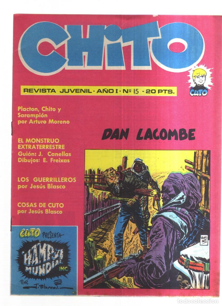 Tebeos: CHITO REVISTA JUVENIL A&Ntilde;O 1 N,15 - Foto 1