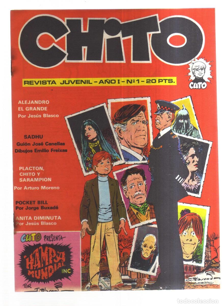 Tebeos: CHITO REVISTA JUVENIL A&Ntilde;O 1 N,1 - Foto 1