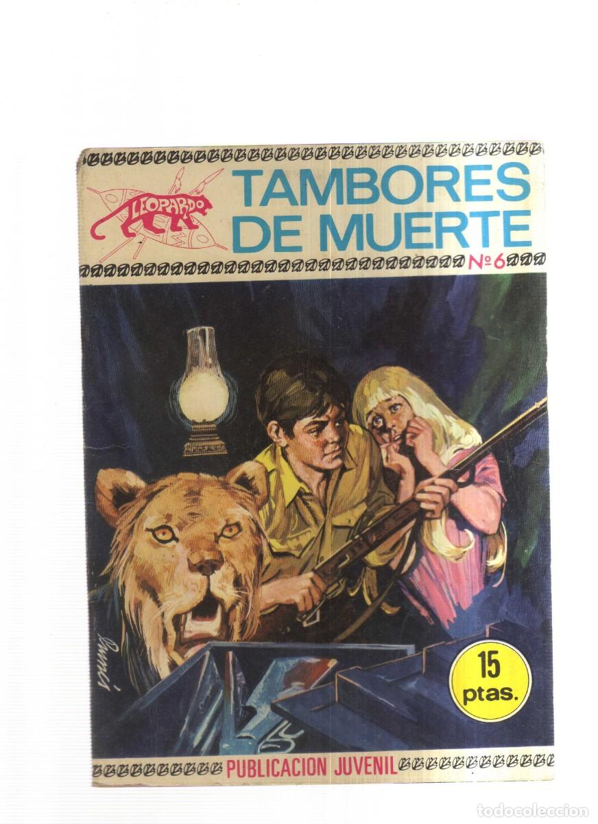 Tebeos: TAMBORES DE MUERTE LEOPARDO N,6 - Foto 1