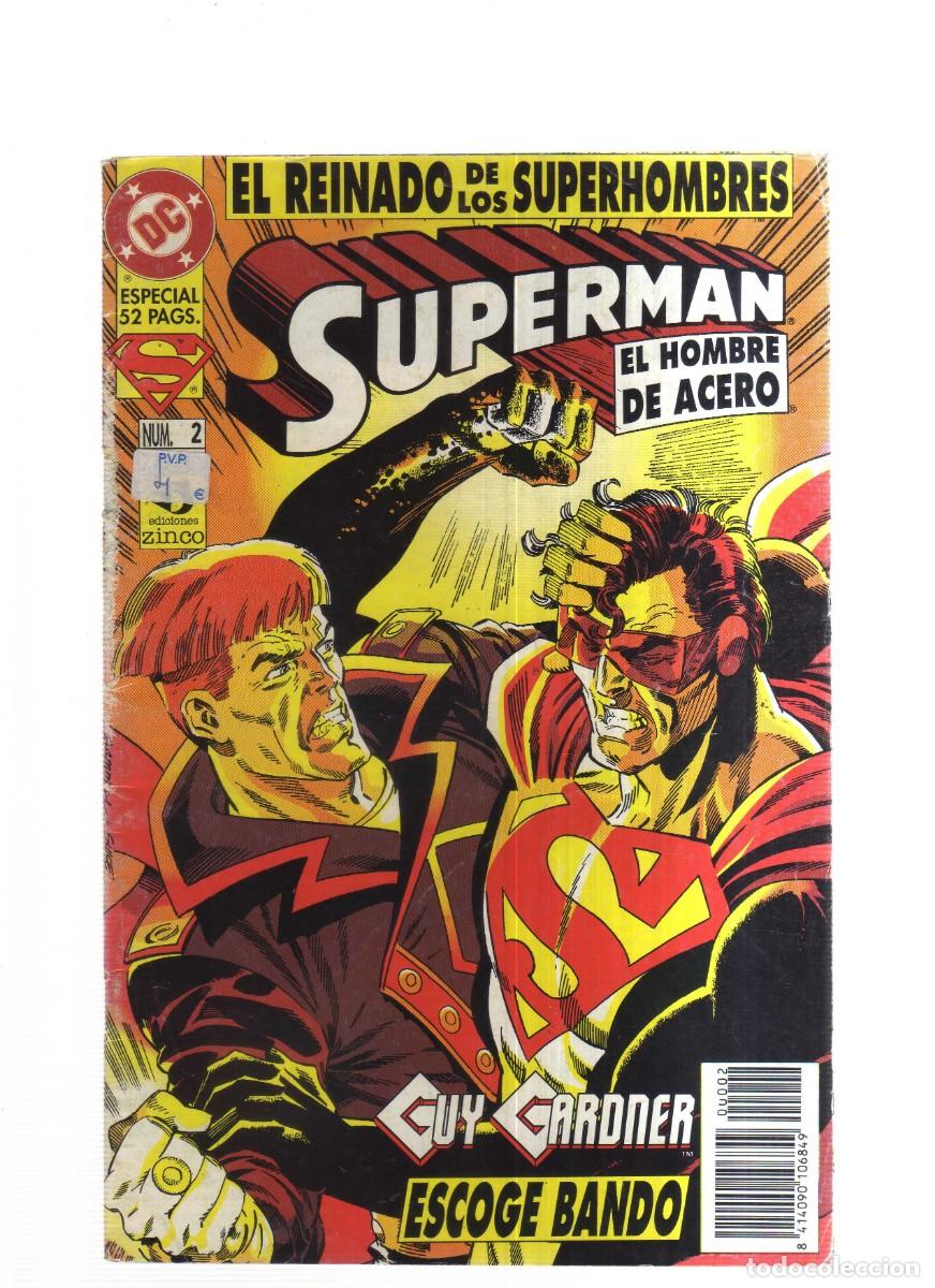 Tebeos: SUPERMAN EL REINADO DE LOS SUPERHOMBRES N,2 ZINCO - Foto 1