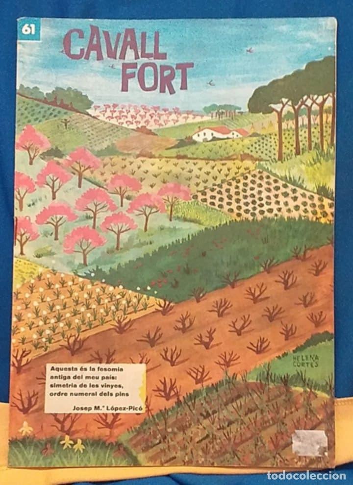 Tebeos: TEBEO COMIC CAVALL FORT N&ordm; 61 FEBRERO 1966 - Foto 1