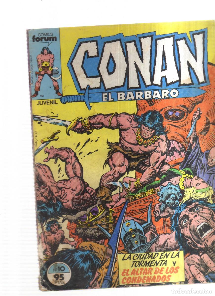Tebeos: CONAN EL BARBARO N,10 FORUM - Foto 1