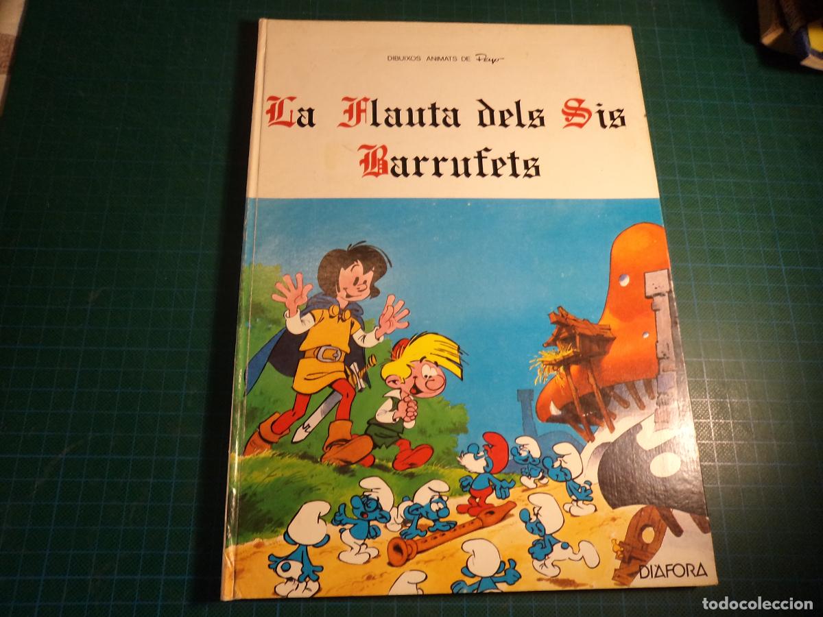 Tebeos: La flauta dels sis barrufets. Diafora. Cuento ilustrado. - Foto 1