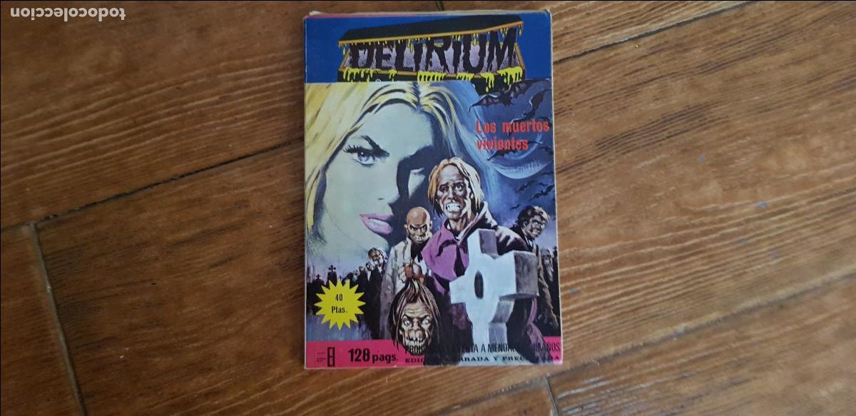 Tebeos: DELIRIUM N&ordm; 5 EDICIONES ELVIBERIA 1976 - Foto 1