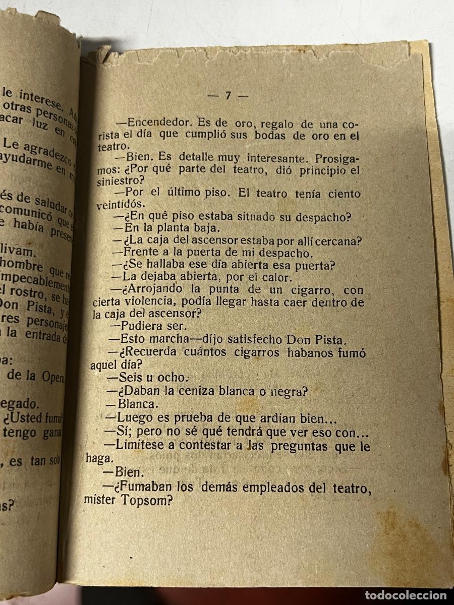Tebeos: SERIE RISA. AVENTURAS DE DON PIPA. EL INCENDIO DE LA OPERA. EDICIONES PATRIOTICAS - Foto 4