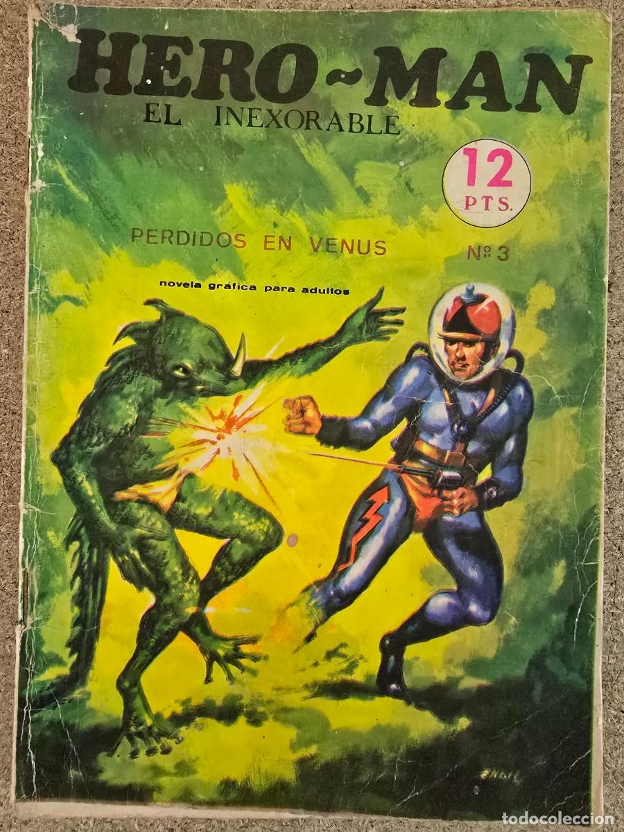 Tebeos: Hero-Man El Inexorable 3.Perdidos En Venus.Galaor - Foto 1
