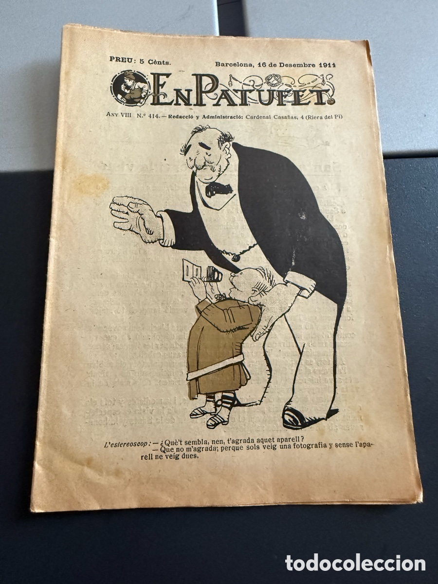 Tebeos: EN PATUFET. n 414. 1911 - Foto 1