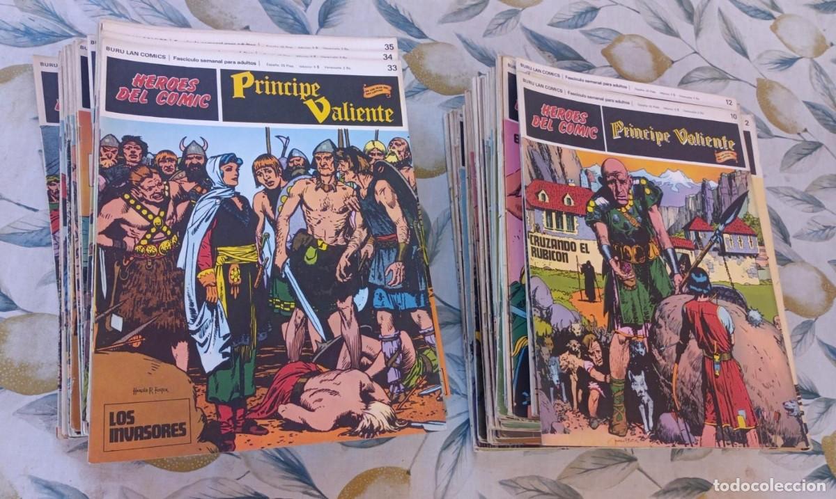 Tebeos: PRINCIPE VALIENTE (H&eacute;roes del Comic) 37X - Foto 2