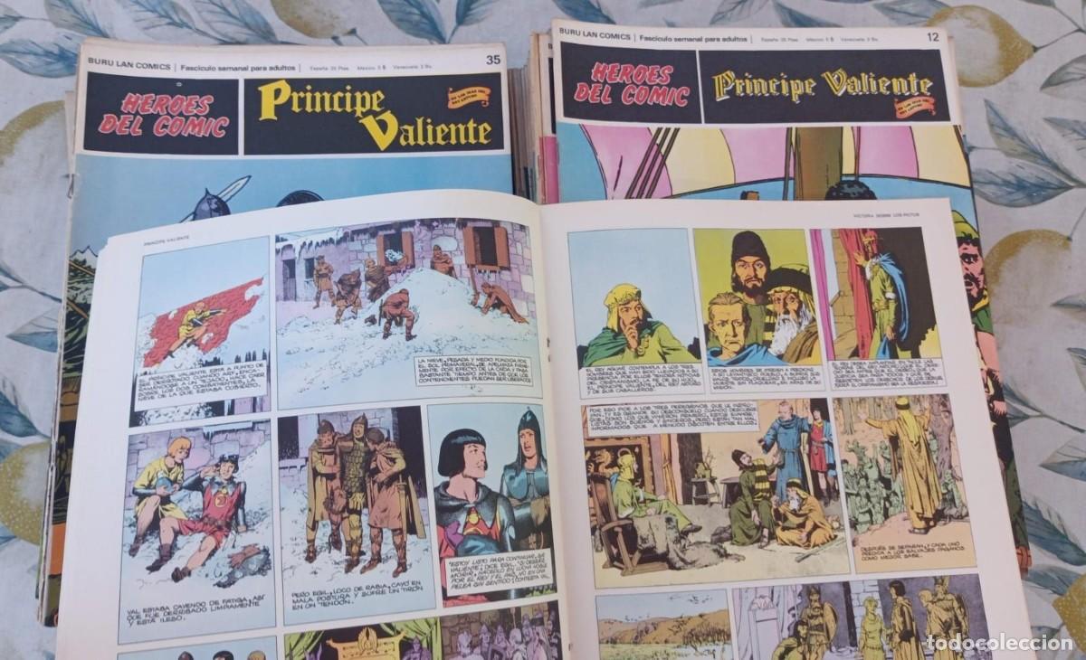 Tebeos: PRINCIPE VALIENTE (H&eacute;roes del Comic) 37X - Foto 4