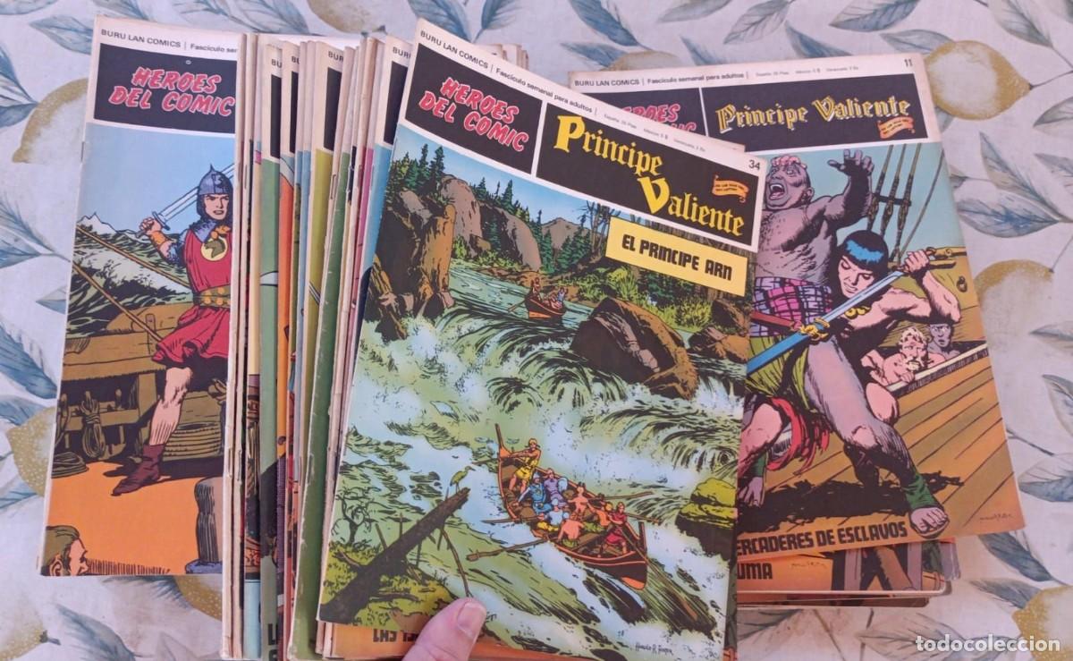 Tebeos: PRINCIPE VALIENTE (H&eacute;roes del Comic) 37X - Foto 5