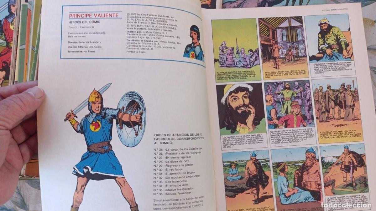 Tebeos: PRINCIPE VALIENTE (H&eacute;roes del Comic) 37X - Foto 6