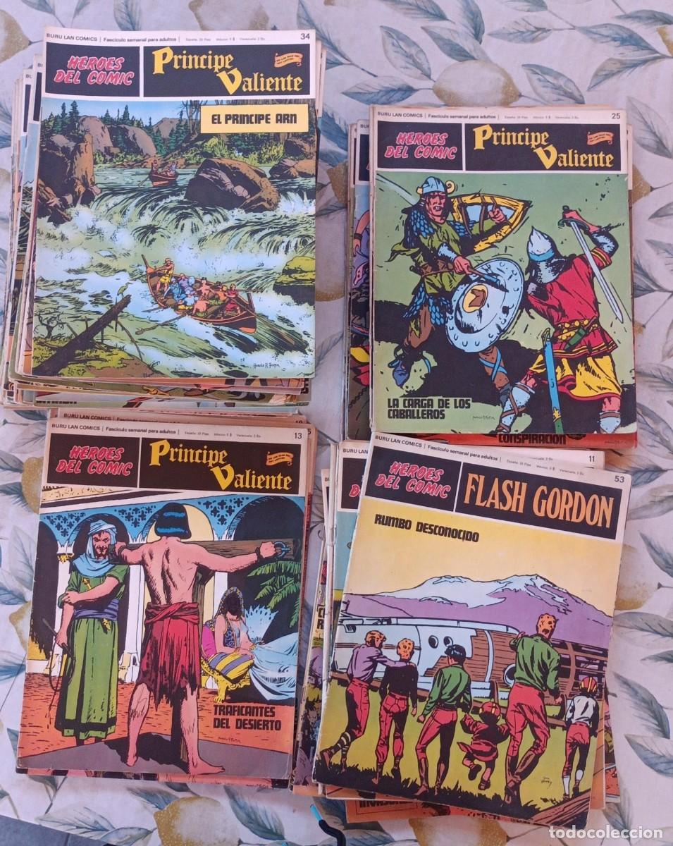 Tebeos: PRINCIPE VALIENTE (H&eacute;roes del Comic) 37X - Foto 8