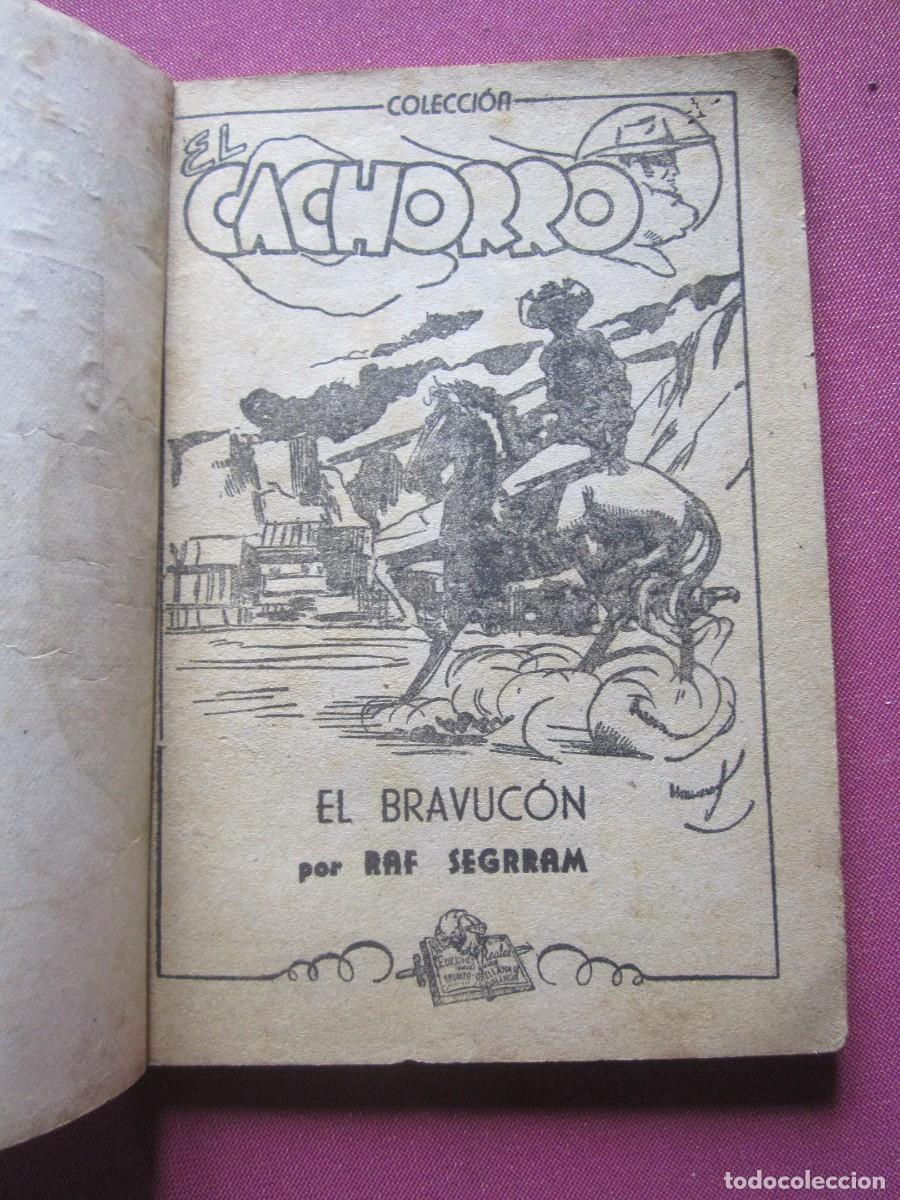Tebeos: EL CACHORRO EL BRAVUCON RAF SEGRRAN, E. REALCE L12 C122. - Foto 2