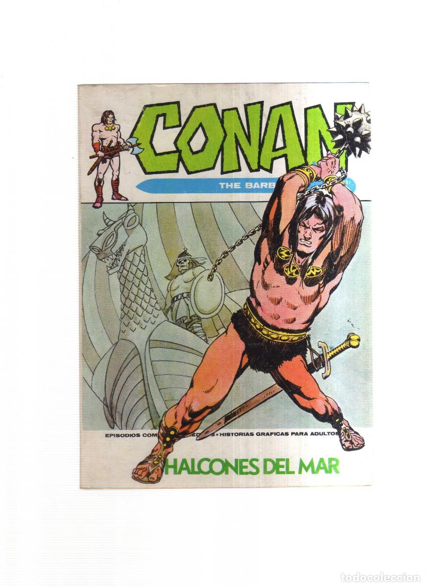 Tebeos: CONAN HALCONES DEL MAR N,10 EDICIONES VERTICES - Foto 1