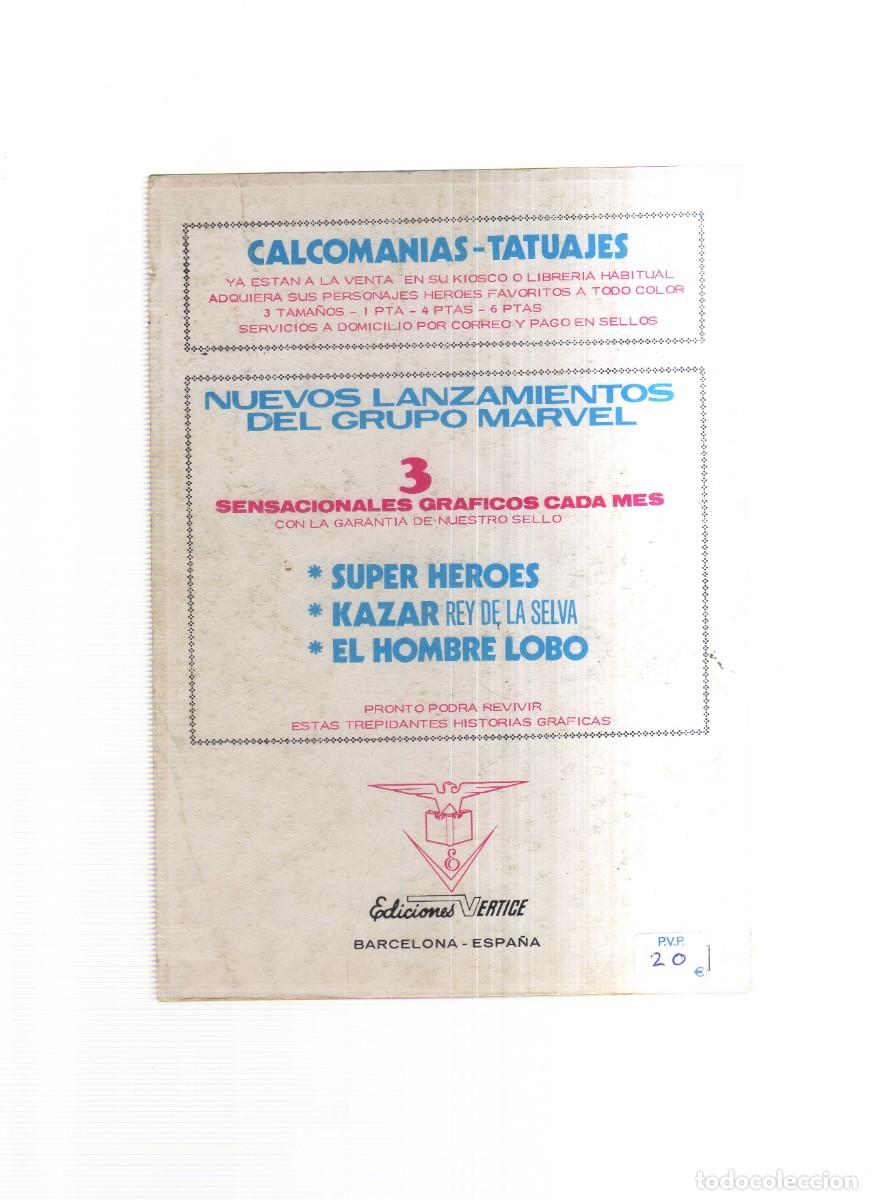 Tebeos: CONAN HALCONES DEL MAR N,10 EDICIONES VERTICES - Foto 2