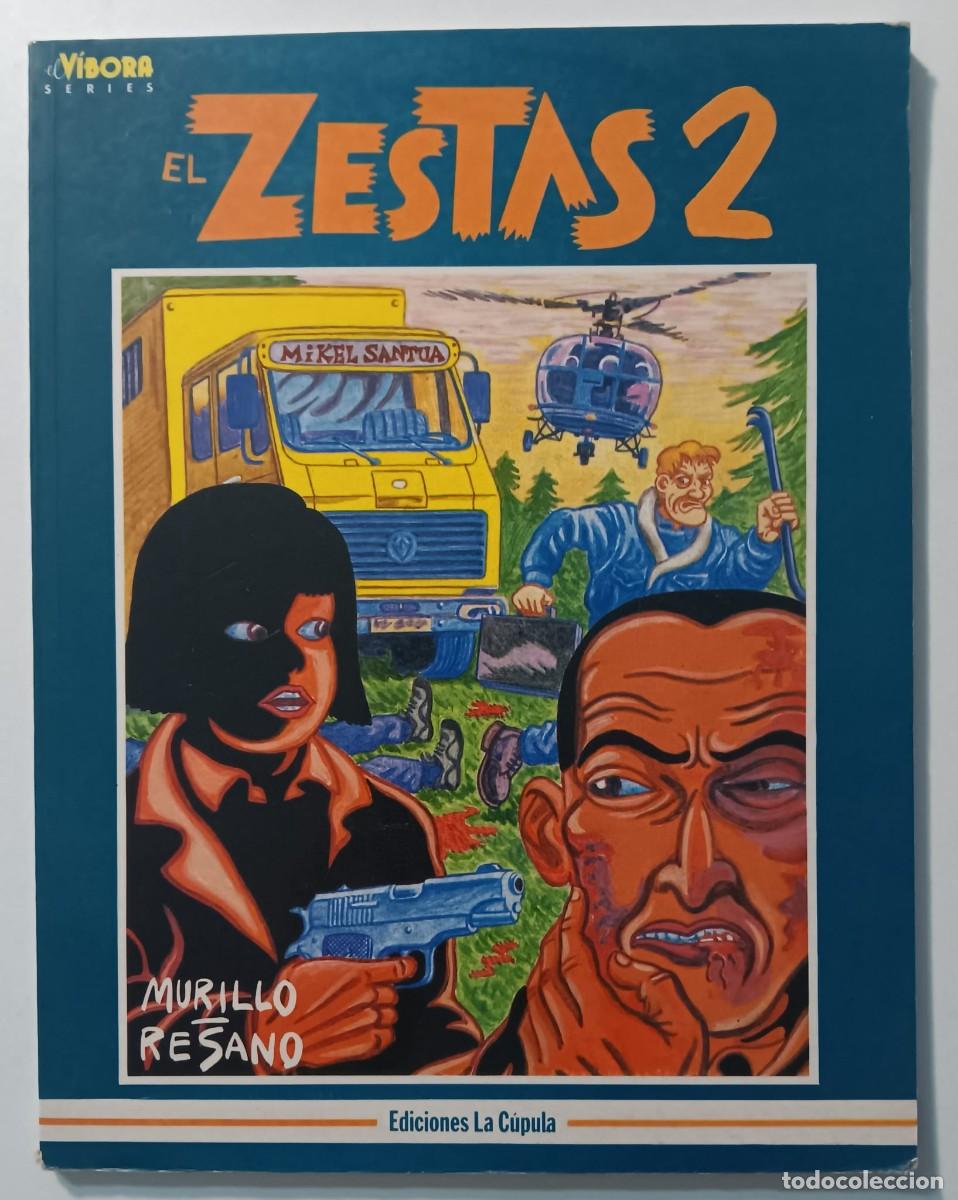 Tebeos: COMIC VIBORA SERIES EL ZESTAS 2 MURILLO RESANO EDICIONES LA CUPULA - Foto 1