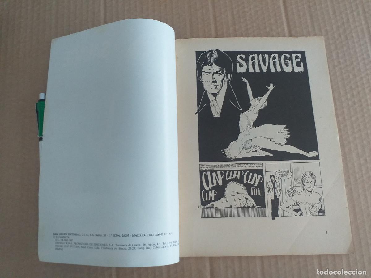 Tebeos: SAVAGE - N&ordm; UNICO - 1987 GTS - Foto 5