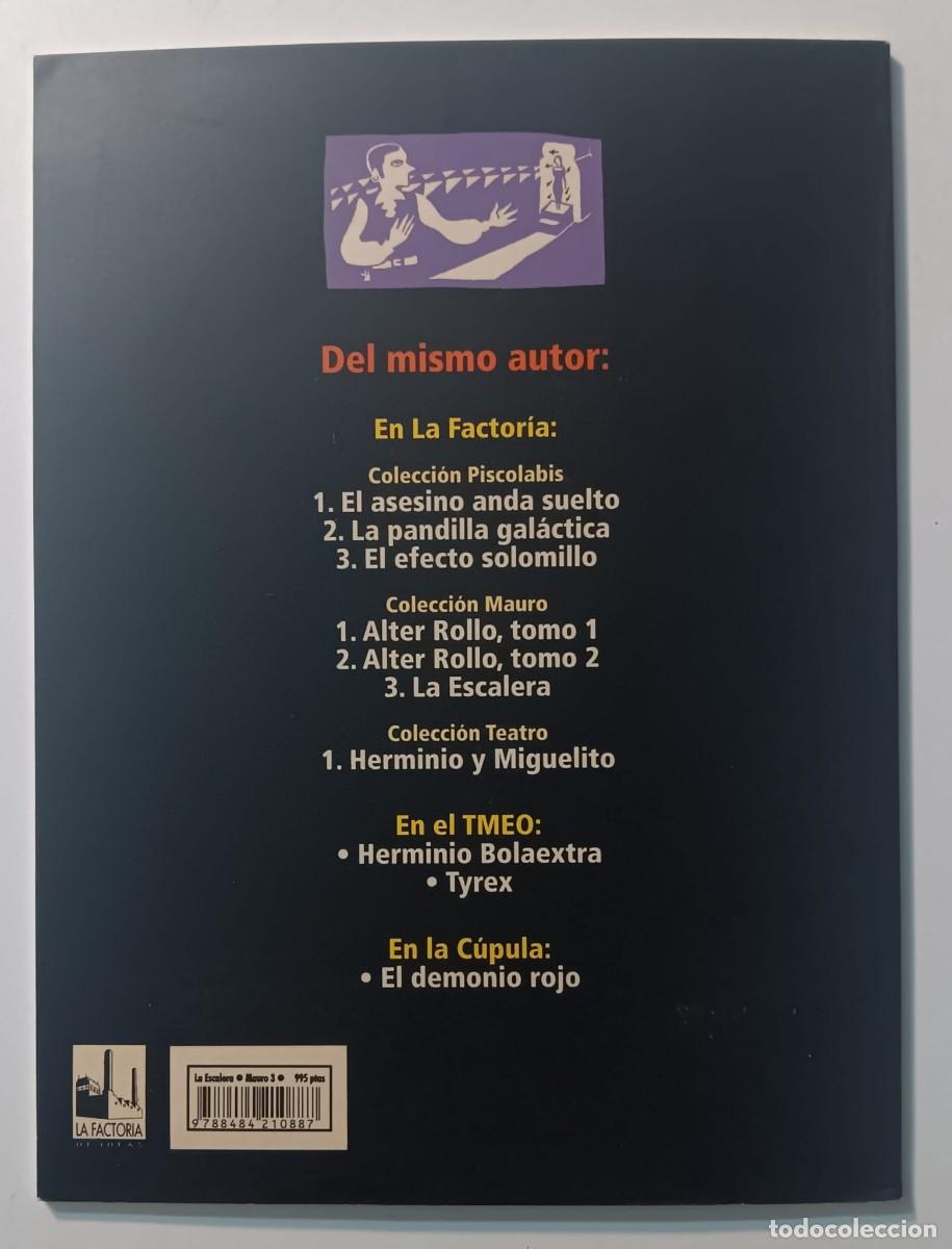 Tebeos: COMIC LA ESCALERA MAURO ENTRIALGO LA FACTORIA - Foto 4