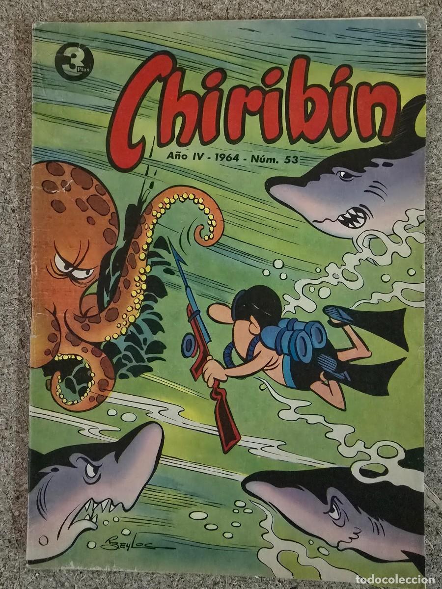 Tebeos: Chiribin 53.A&ntilde;o 4.Ediciones Domingo Sabio - Foto 1