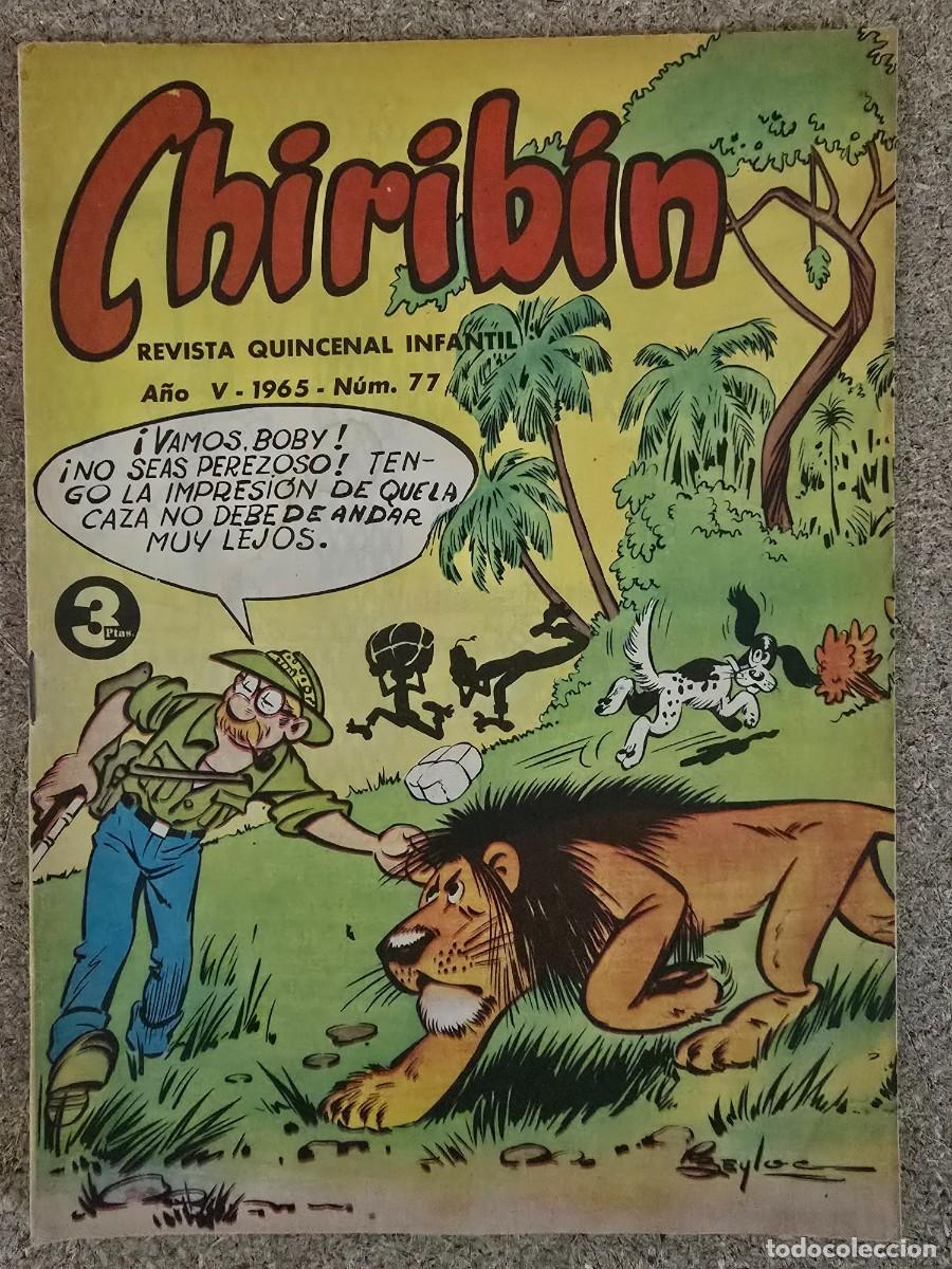 Tebeos: Chiribin 77.A&ntilde;o 5.Ediciones Domingo Sabio - Foto 1