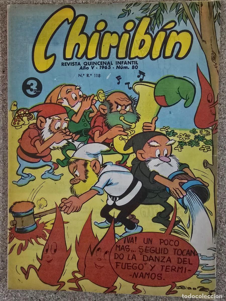 Tebeos: Chiribin 80.A&ntilde;o 5.Ediciones Domingo Sabio - Foto 1