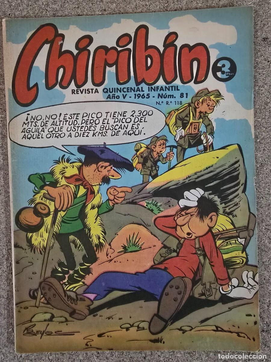 Tebeos: Chiribin 81.A&ntilde;o 5.Ediciones Domingo Sabio - Foto 1