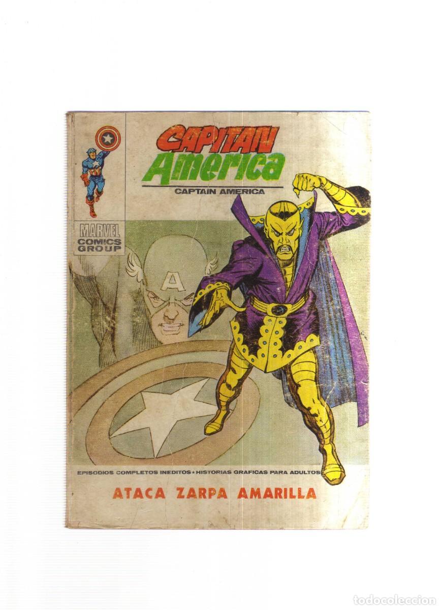 Tebeos: CAPITAN AMERICA ATACA ZARPA AMARILLA VERTICE N,33 - Foto 1
