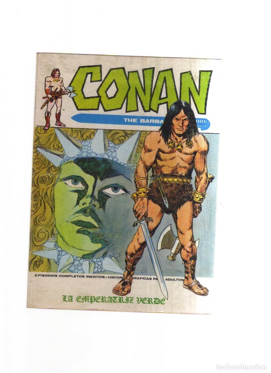 Tebeos: CONAN LA EMPERATRIZ VERDE N,8 VERTICE - Foto 1